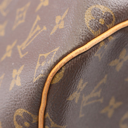 キーポル55 モノグラム ボストンバッグ PVC レザー ブラウン ルイヴィトン バッグ LOUIS VUITTON