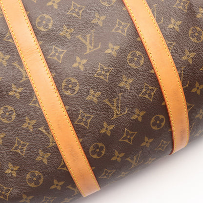 キーポル55 モノグラム ボストンバッグ PVC レザー ブラウン ルイヴィトン バッグ LOUIS VUITTON