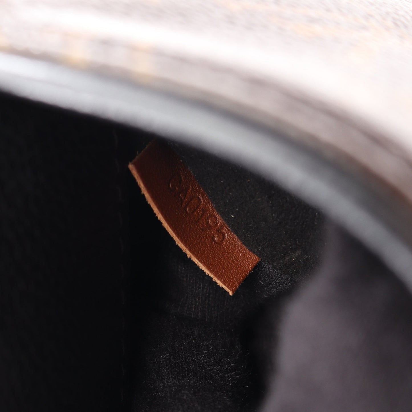 パラス モノグラム ノワール 2WAY ハンドバッグ PVC レザー ブラウン ブラック ルイヴィトン バッグ LOUIS VUITTON
