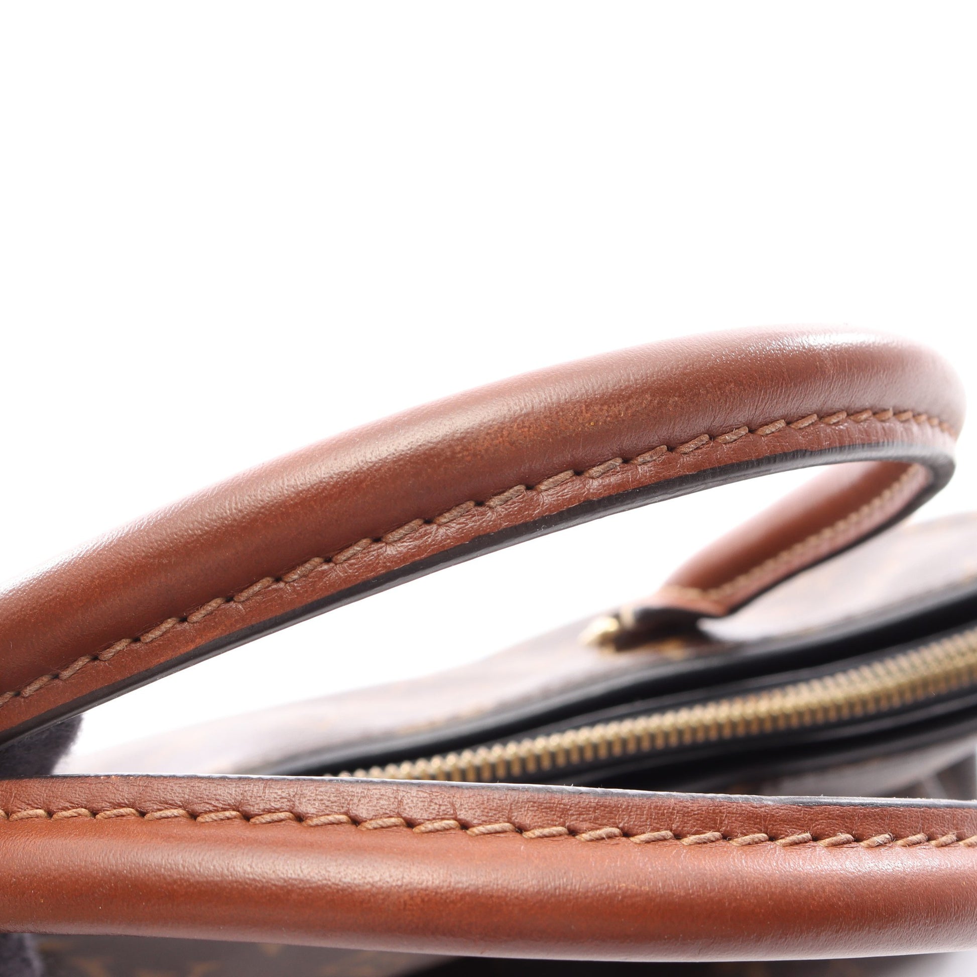 パラス モノグラム ノワール 2WAY ハンドバッグ PVC レザー ブラウン ブラック ルイヴィトン バッグ LOUIS VUITTON