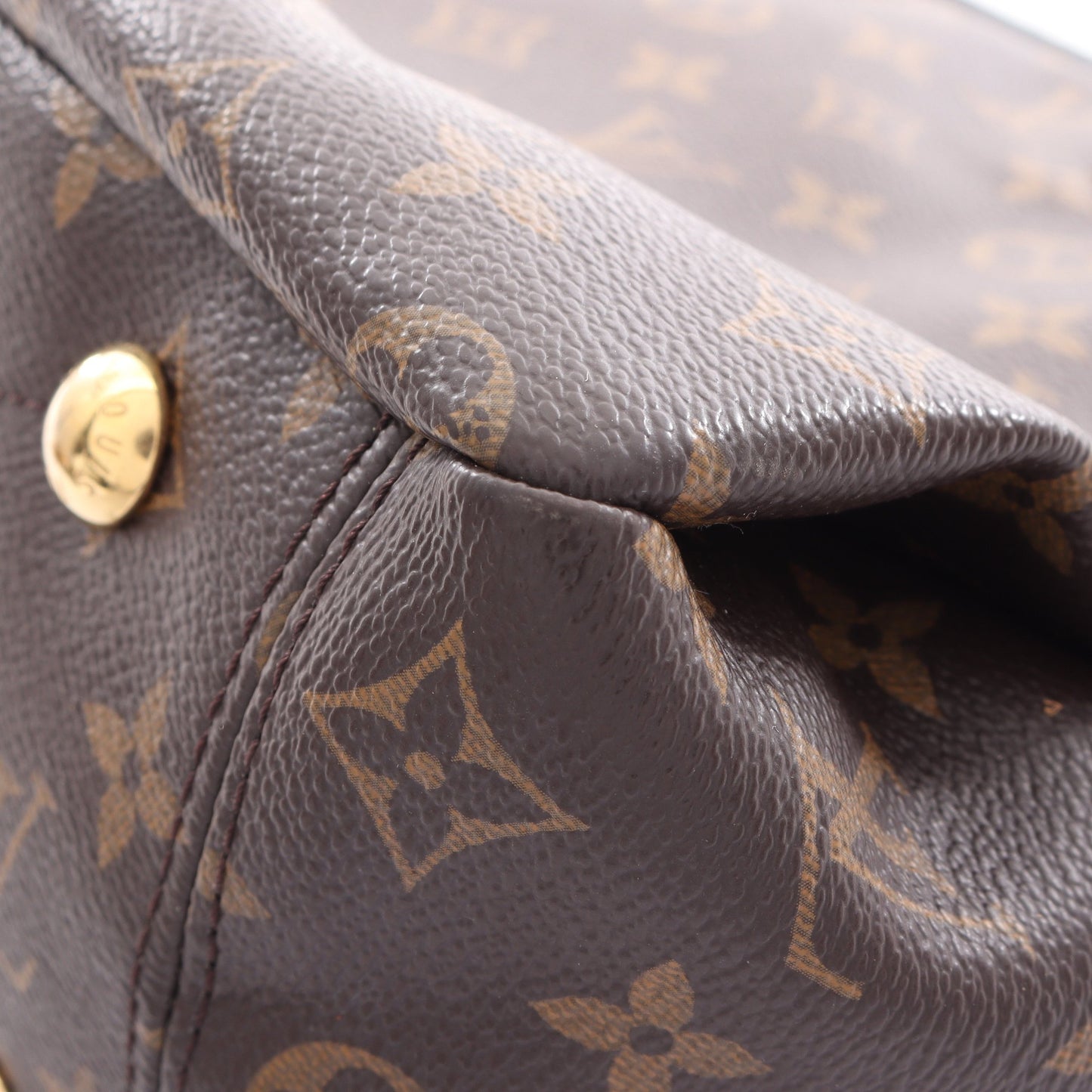 パラス モノグラム ノワール 2WAY ハンドバッグ PVC レザー ブラウン ブラック ルイヴィトン バッグ LOUIS VUITTON