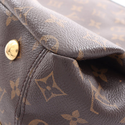 パラス モノグラム ノワール 2WAY ハンドバッグ PVC レザー ブラウン ブラック ルイヴィトン バッグ LOUIS VUITTON