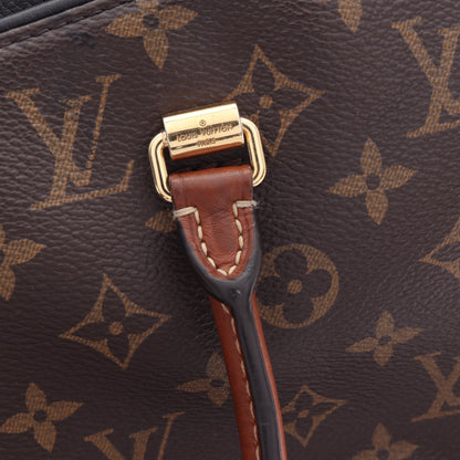 パラス モノグラム ノワール 2WAY ハンドバッグ PVC レザー ブラウン ブラック ルイヴィトン バッグ LOUIS VUITTON