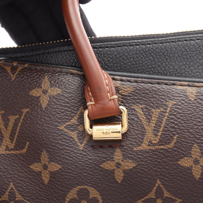 パラス モノグラム ノワール 2WAY ハンドバッグ PVC レザー ブラウン ブラック ルイヴィトン バッグ LOUIS VUITTON