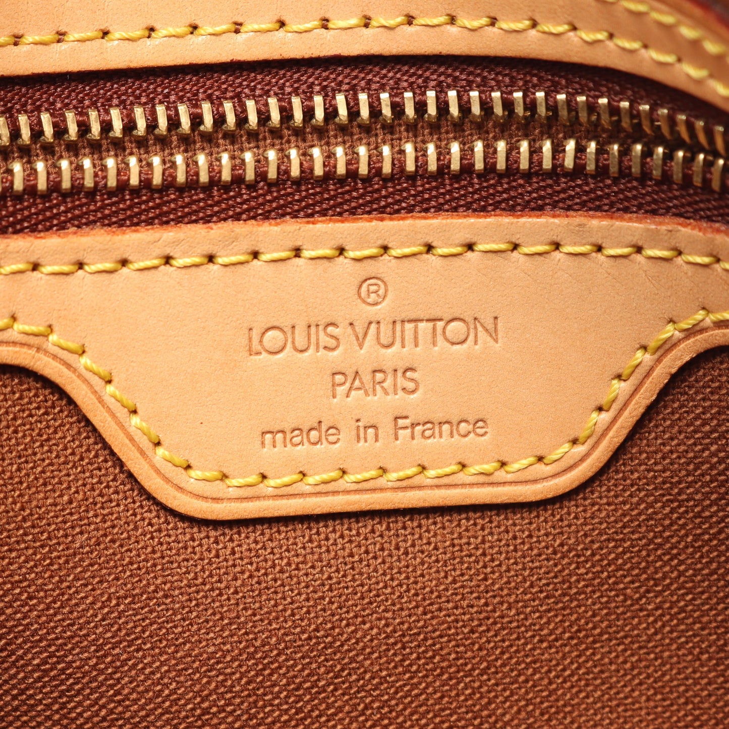 ミニルーピング モノグラム ハンドバッグ PVC レザー ブラウン ルイヴィトン バッグ LOUIS VUITTON
