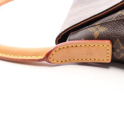 ミニルーピング モノグラム ハンドバッグ PVC レザー ブラウン ルイヴィトン バッグ LOUIS VUITTON