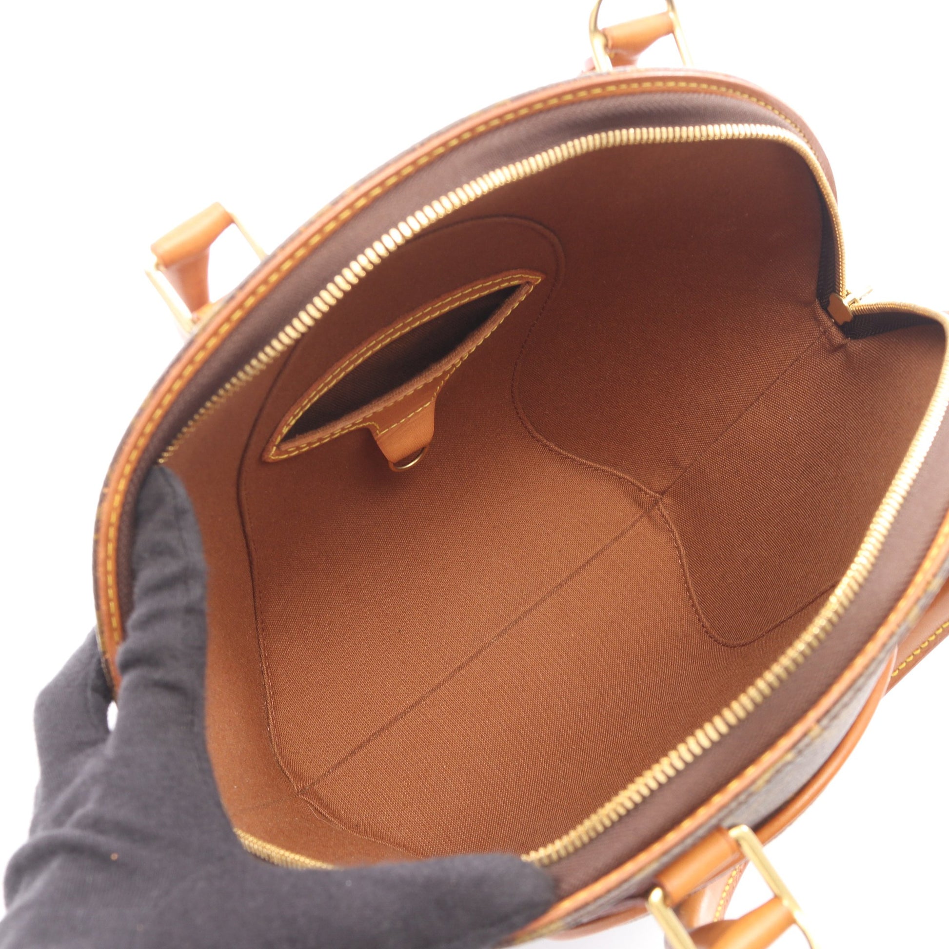 エリプスPM モノグラム ハンドバッグ PVC レザー ブラウン ルイヴィトン バッグ LOUIS VUITTON