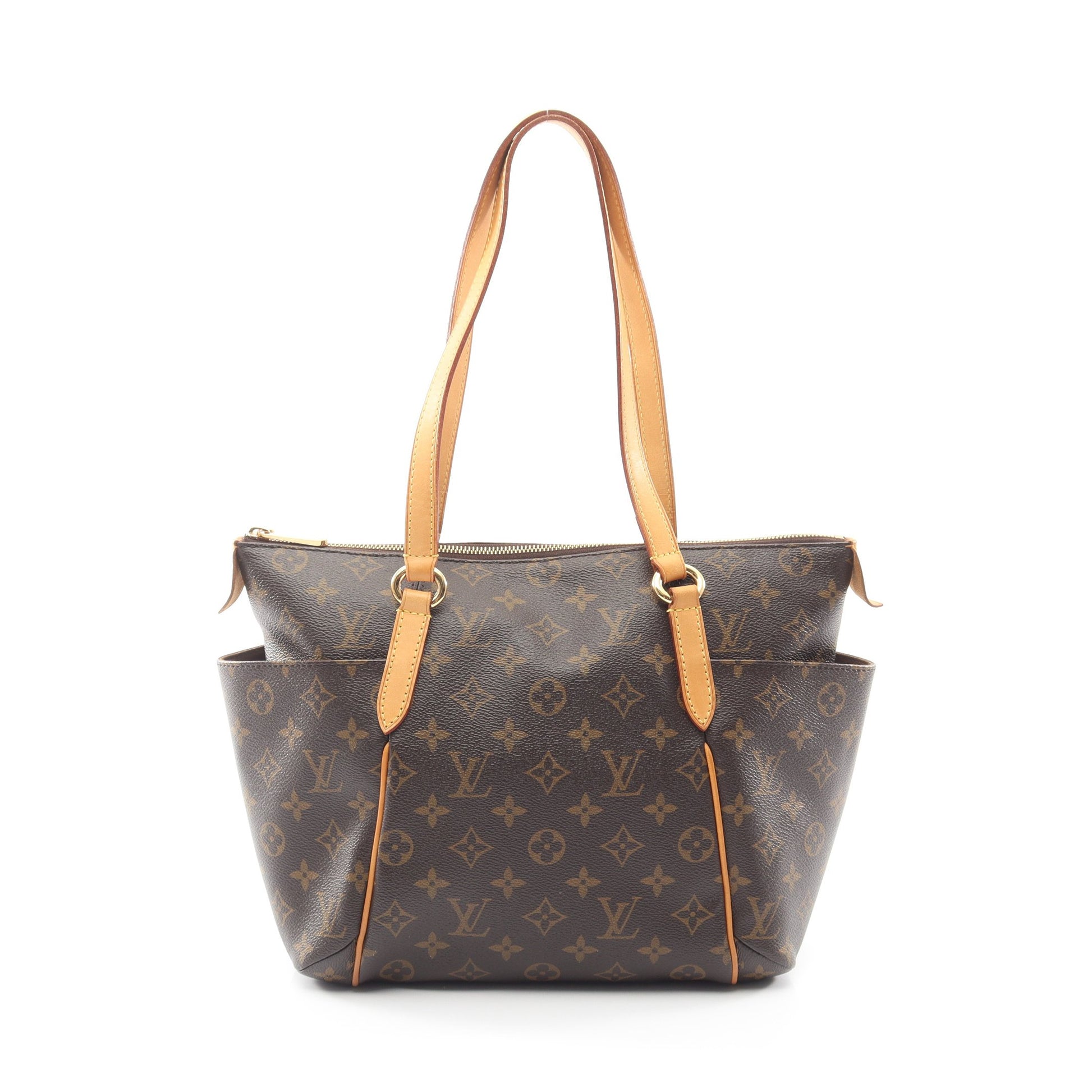 トータリーPM モノグラム ショルダーバッグ トートバッグ PVC レザー ブラウン ルイヴィトン バッグ LOUIS VUITTON