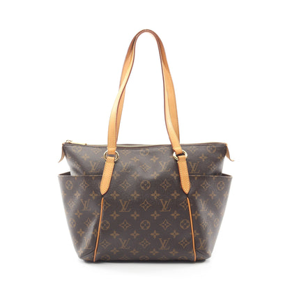トータリーPM モノグラム ショルダーバッグ トートバッグ PVC レザー ブラウン ルイヴィトン バッグ LOUIS VUITTON