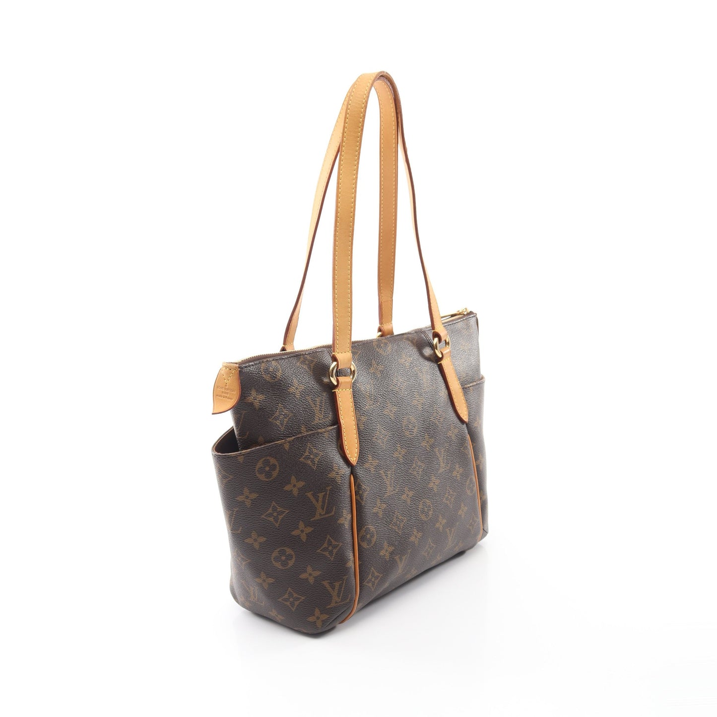 トータリーPM モノグラム ショルダーバッグ トートバッグ PVC レザー ブラウン ルイヴィトン バッグ LOUIS VUITTON