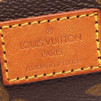 ソミュール30 モノグラム ショルダーバッグ PVC レザー ブラウン ルイヴィトン バッグ LOUIS VUITTON