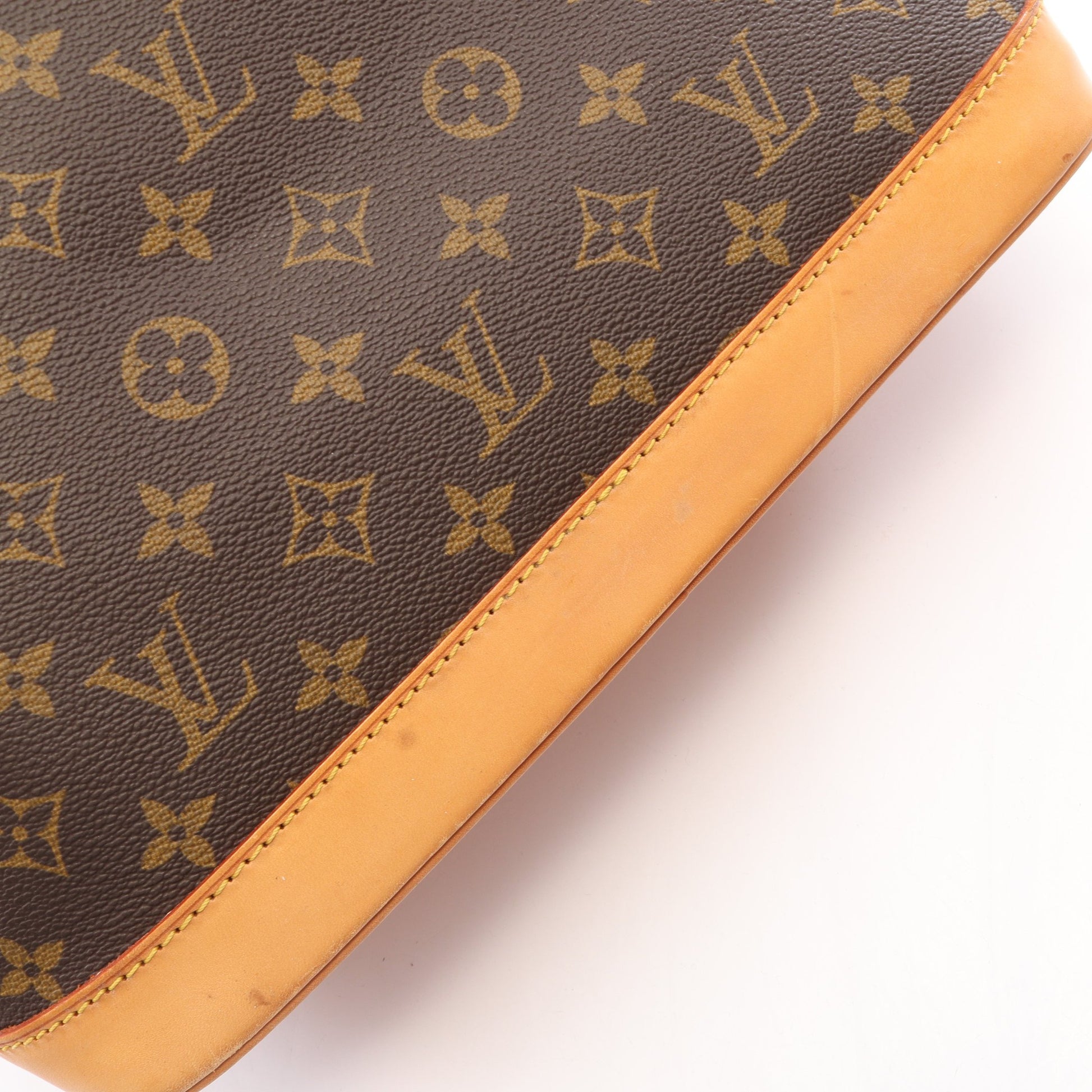 アルマPM モノグラム ハンドバッグ PVC レザー ブラウン ルイヴィトン バッグ LOUIS VUITTON