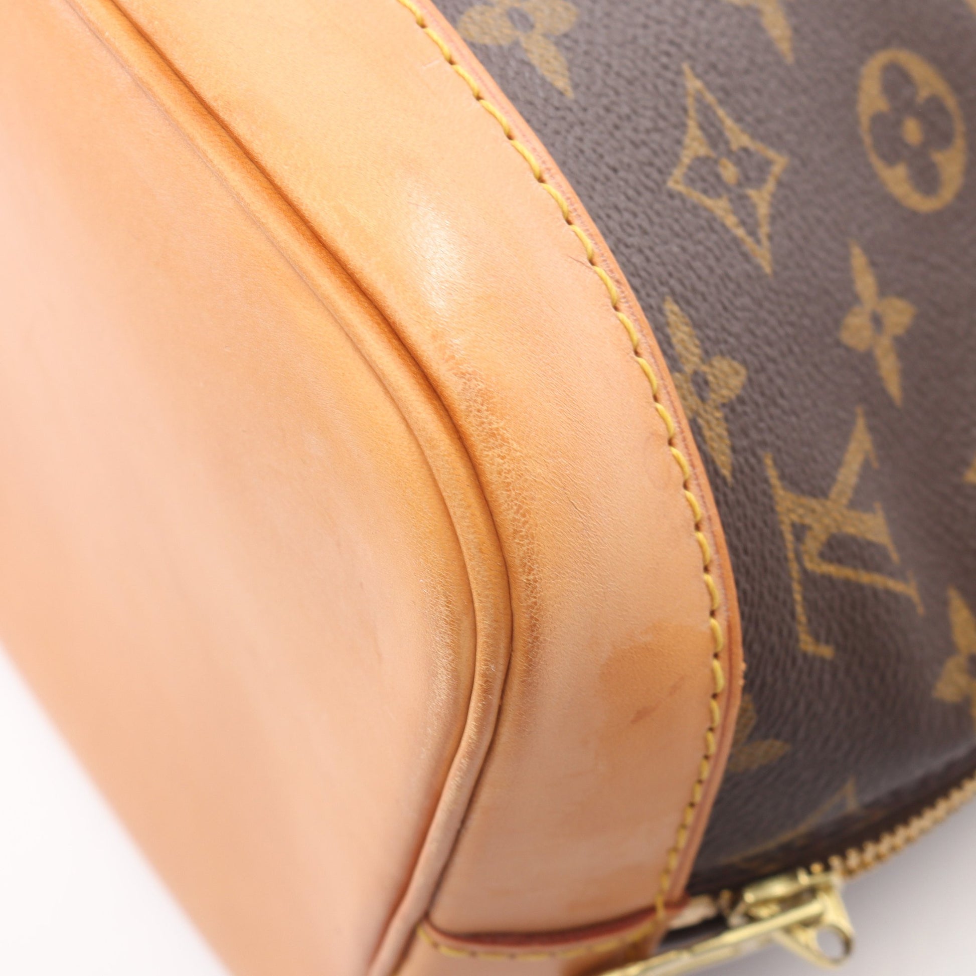 アルマPM モノグラム ハンドバッグ PVC レザー ブラウン ルイヴィトン バッグ LOUIS VUITTON
