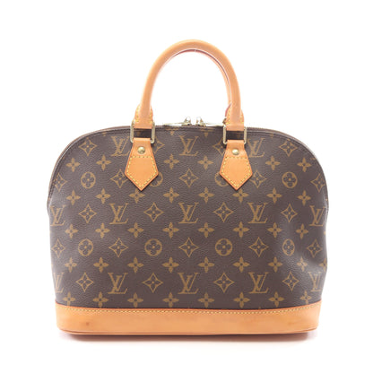 アルマPM モノグラム ハンドバッグ PVC レザー ブラウン ルイヴィトン バッグ LOUIS VUITTON