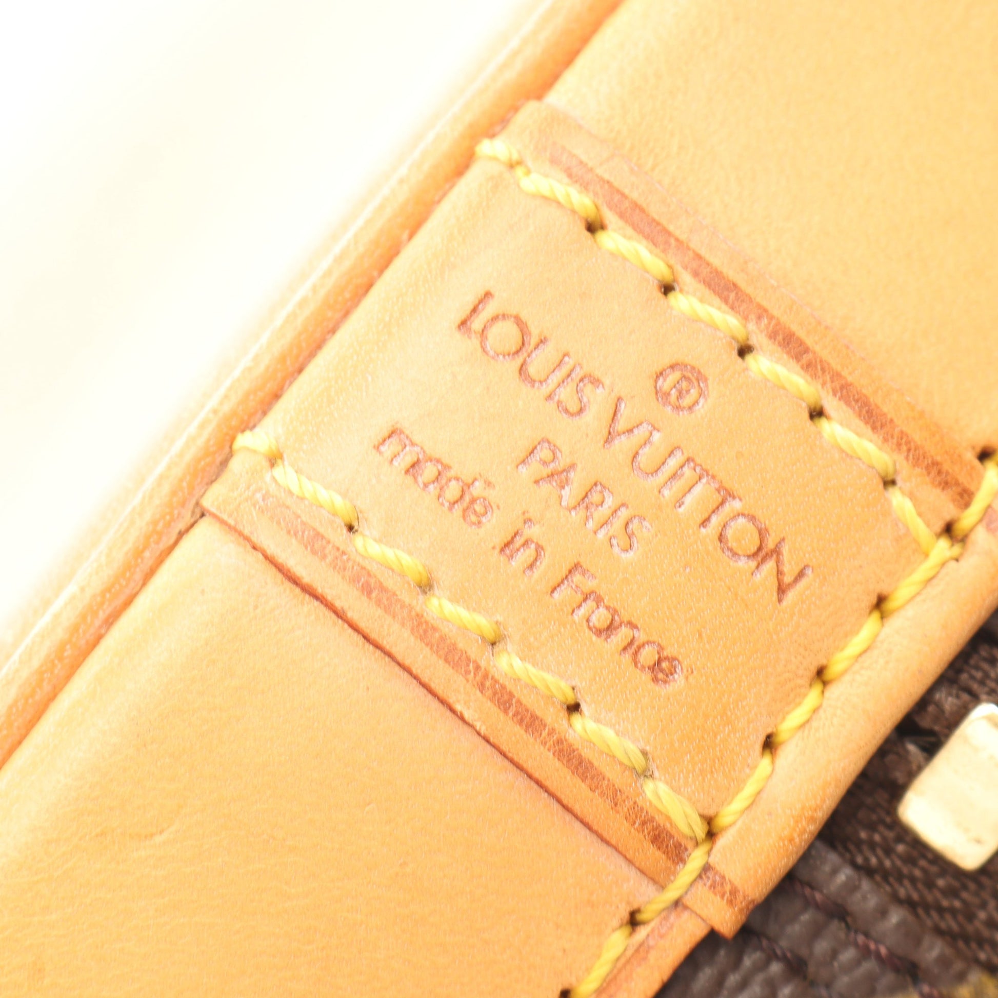 アルマPM モノグラム ハンドバッグ PVC レザー ブラウン ルイヴィトン バッグ LOUIS VUITTON