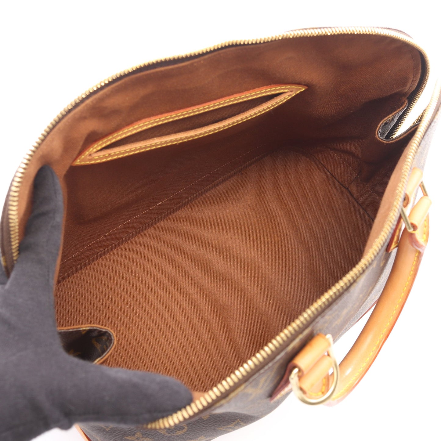 アルマPM モノグラム ハンドバッグ PVC レザー ブラウン ルイヴィトン バッグ LOUIS VUITTON