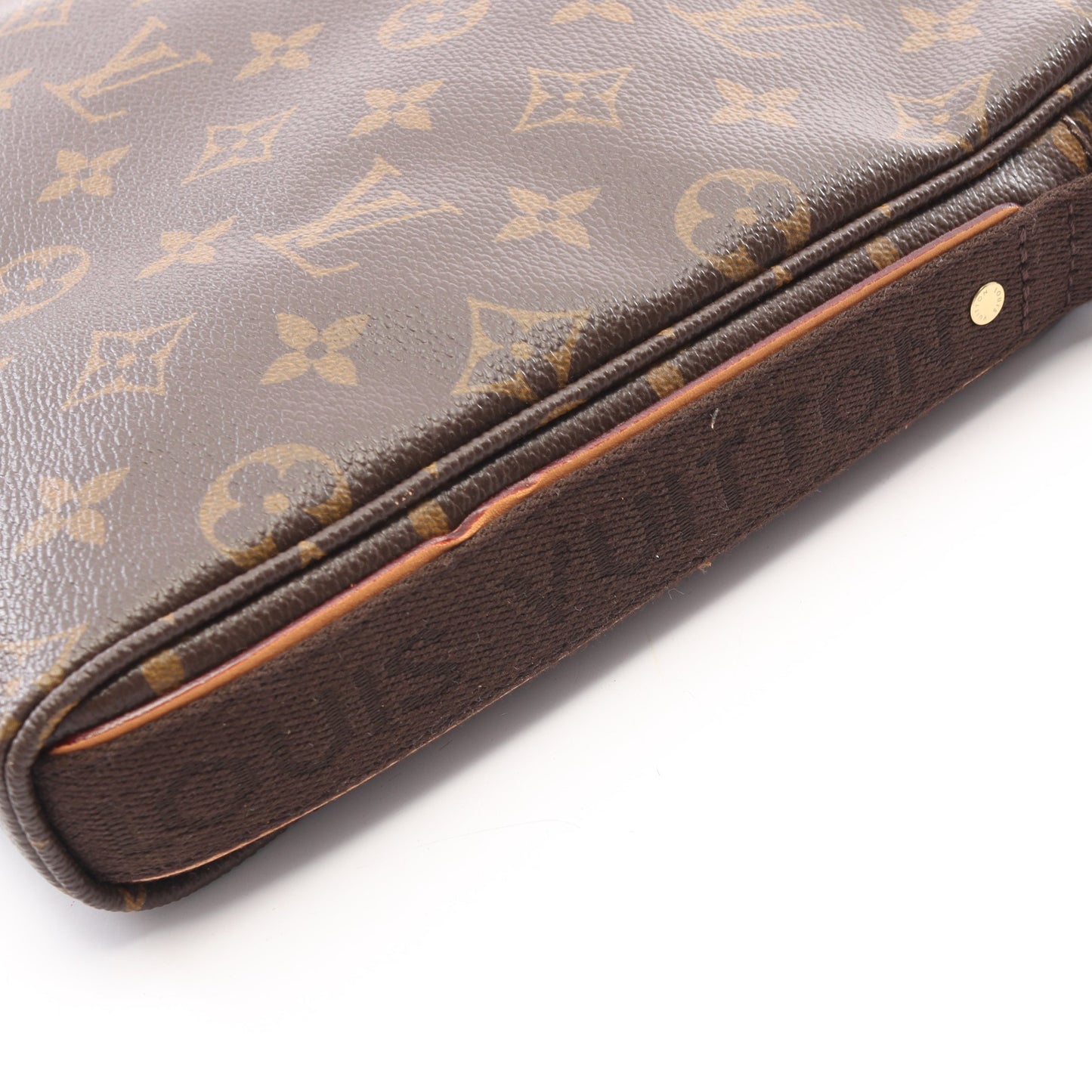 トロター ボブール モノグラム ショルダーバッグ PVC レザー ブラウン ルイヴィトン バッグ LOUIS VUITTON