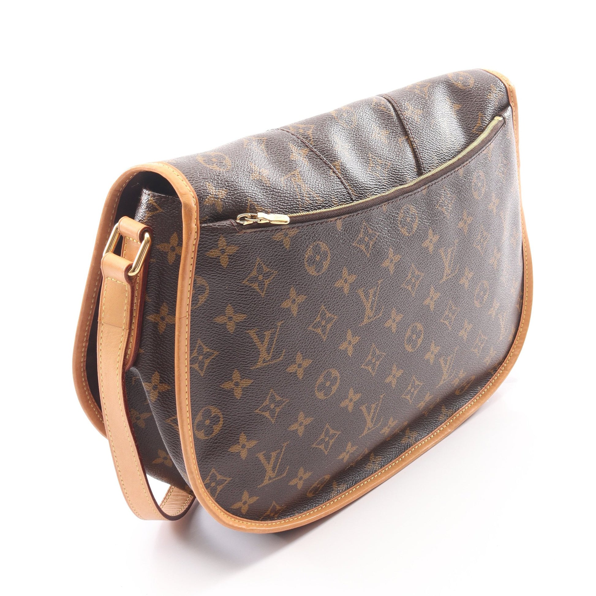 メニルモンタンMM モノグラム ショルダーバッグ PVC レザー ブラウン ルイヴィトン バッグ LOUIS VUITTON