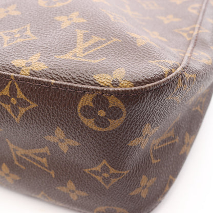 ルーピングMM モノグラム ショルダーバッグ PVC レザー ブラウン ルイヴィトン バッグ LOUIS VUITTON