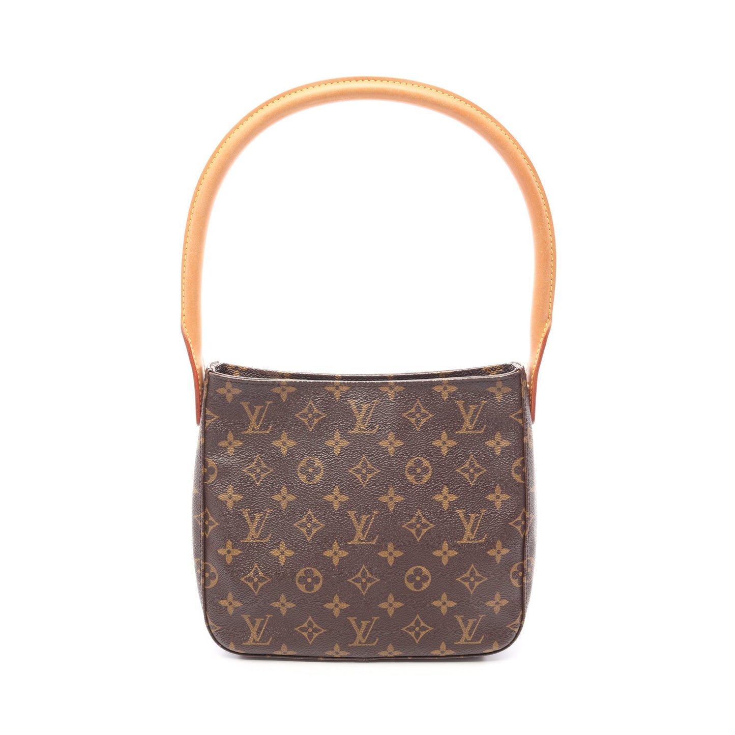 ルーピングMM モノグラム ショルダーバッグ PVC レザー ブラウン ルイヴィトン バッグ LOUIS VUITTON