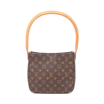 ルーピングMM モノグラム ショルダーバッグ PVC レザー ブラウン ルイヴィトン バッグ LOUIS VUITTON