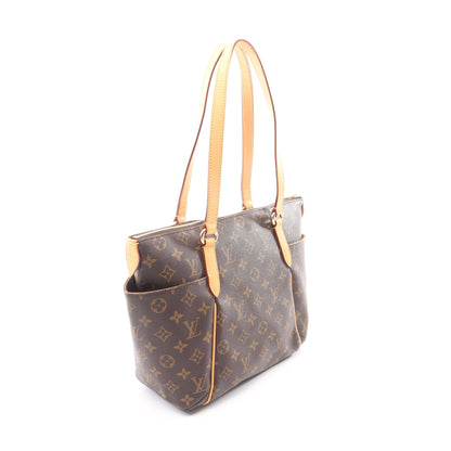 トータリーPM モノグラム ショルダーバッグ トートバッグ PVC レザー ブラウン ルイヴィトン バッグ LOUIS VUITTON