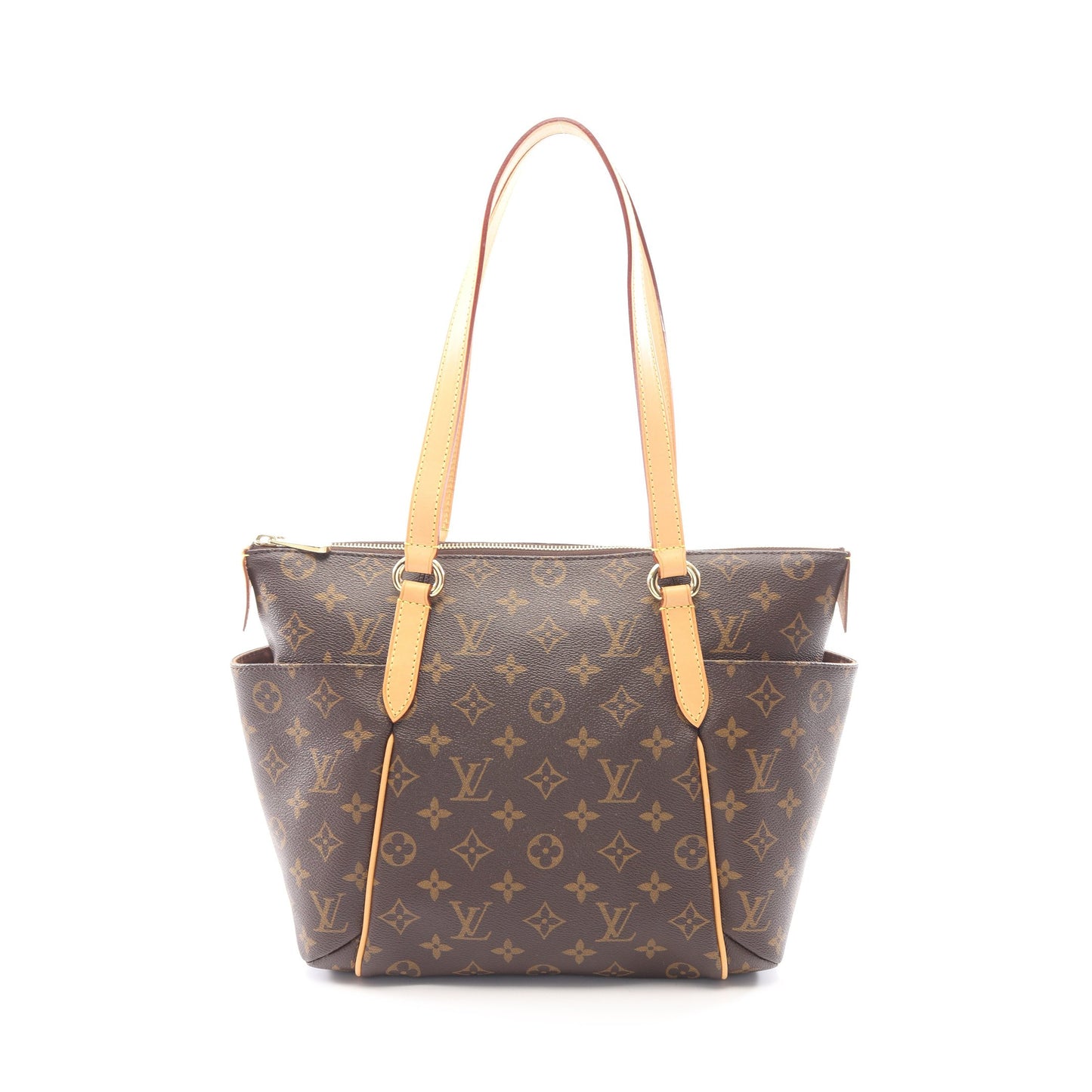 トータリーPM モノグラム ショルダーバッグ トートバッグ PVC レザー ブラウン ルイヴィトン バッグ LOUIS VUITTON