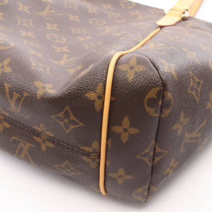 トータリーPM モノグラム ショルダーバッグ トートバッグ PVC レザー ブラウン ルイヴィトン バッグ LOUIS VUITTON