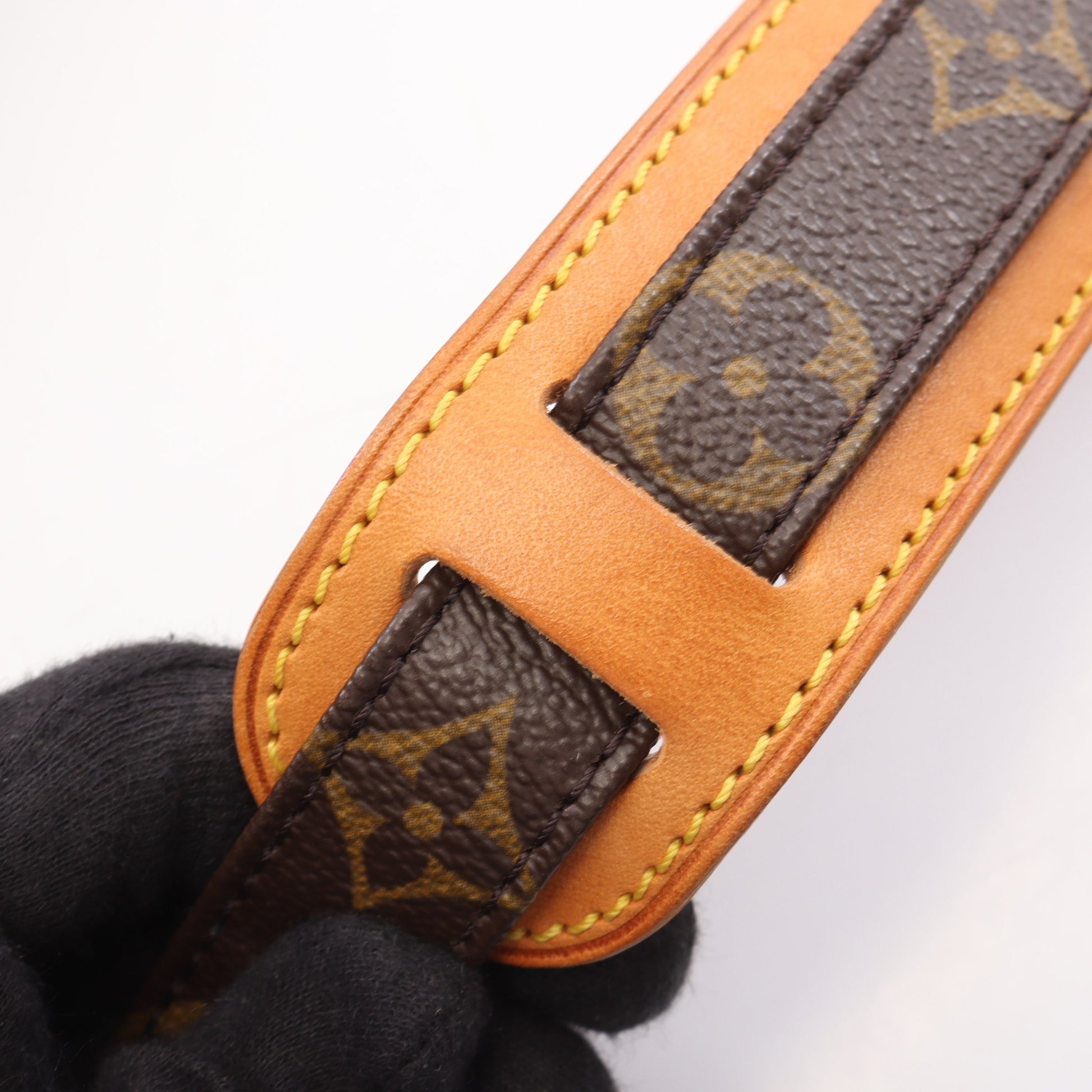 ナイル モノグラム ショルダーバッグ PVC レザー ブラウン ルイヴィトン バッグ LOUIS VUITTON