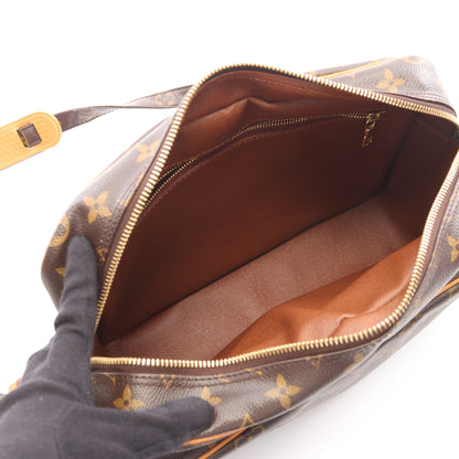 ナイル モノグラム ショルダーバッグ PVC レザー ブラウン ルイヴィトン バッグ LOUIS VUITTON