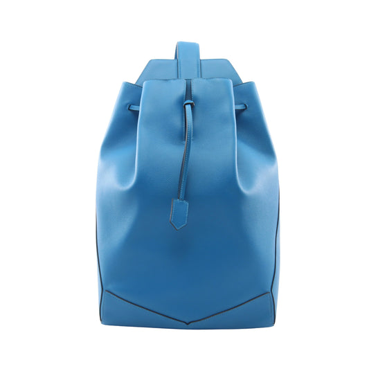 フラッシュセーラー ブルーイドラ ショルダーバッグ エバーカラー ブルー シルバー金具 D刻印 エルメス バッグ HERMES