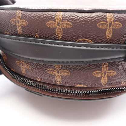 ホイールボックス モノグラム 2WAY ハンドバッグ PVC レザー ブラウン ブラック ルイヴィトン バッグ LOUIS VUITTON