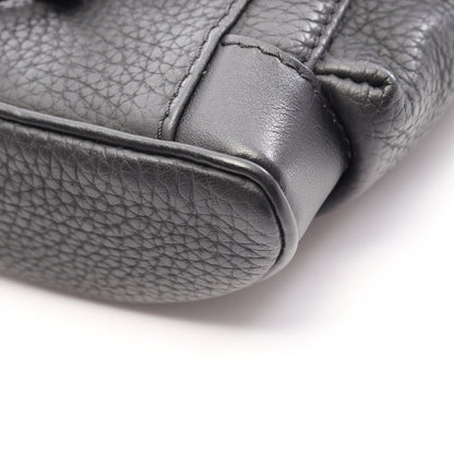 クリストファーXS ボディバッグ レザー ブラック ルイヴィトン バッグ LOUIS VUITTON