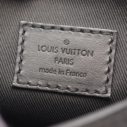 クリストファーXS ボディバッグ レザー ブラック ルイヴィトン バッグ LOUIS VUITTON