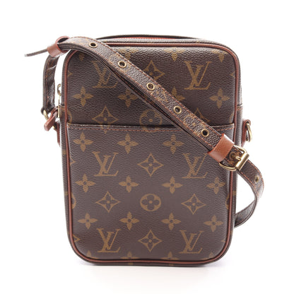 LOUIS VUITTON × COMME des GARCONS プチマルソー モノグラム ショルダーバッグ PVC レザー ブラウン ルイヴィトン バッグ LOUIS VUITTON