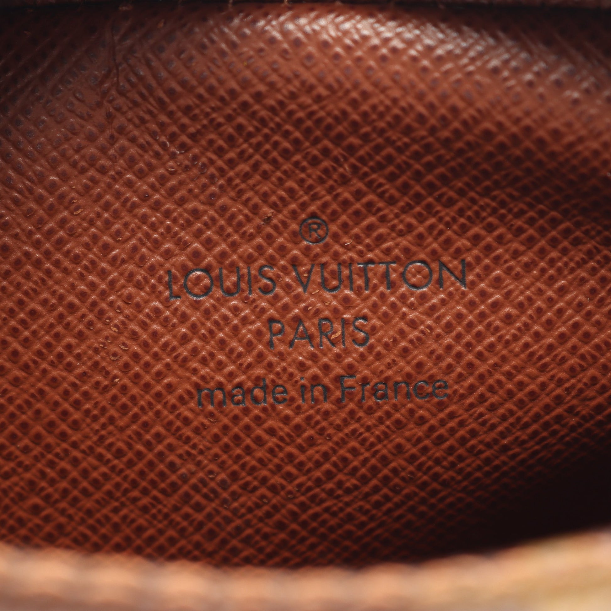 LOUIS VUITTON × COMME des GARCONS プチマルソー モノグラム ショルダーバッグ PVC レザー ブラウン ルイヴィトン バッグ LOUIS VUITTON