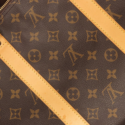 キーポル バンドリエール55 モノグラム 2WAY ボストンバッグ PVC レザー ブラウン ルイヴィトン バッグ LOUIS VUITTON