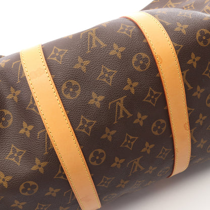 キーポル バンドリエール55 モノグラム 2WAY ボストンバッグ PVC レザー ブラウン ルイヴィトン バッグ LOUIS VUITTON