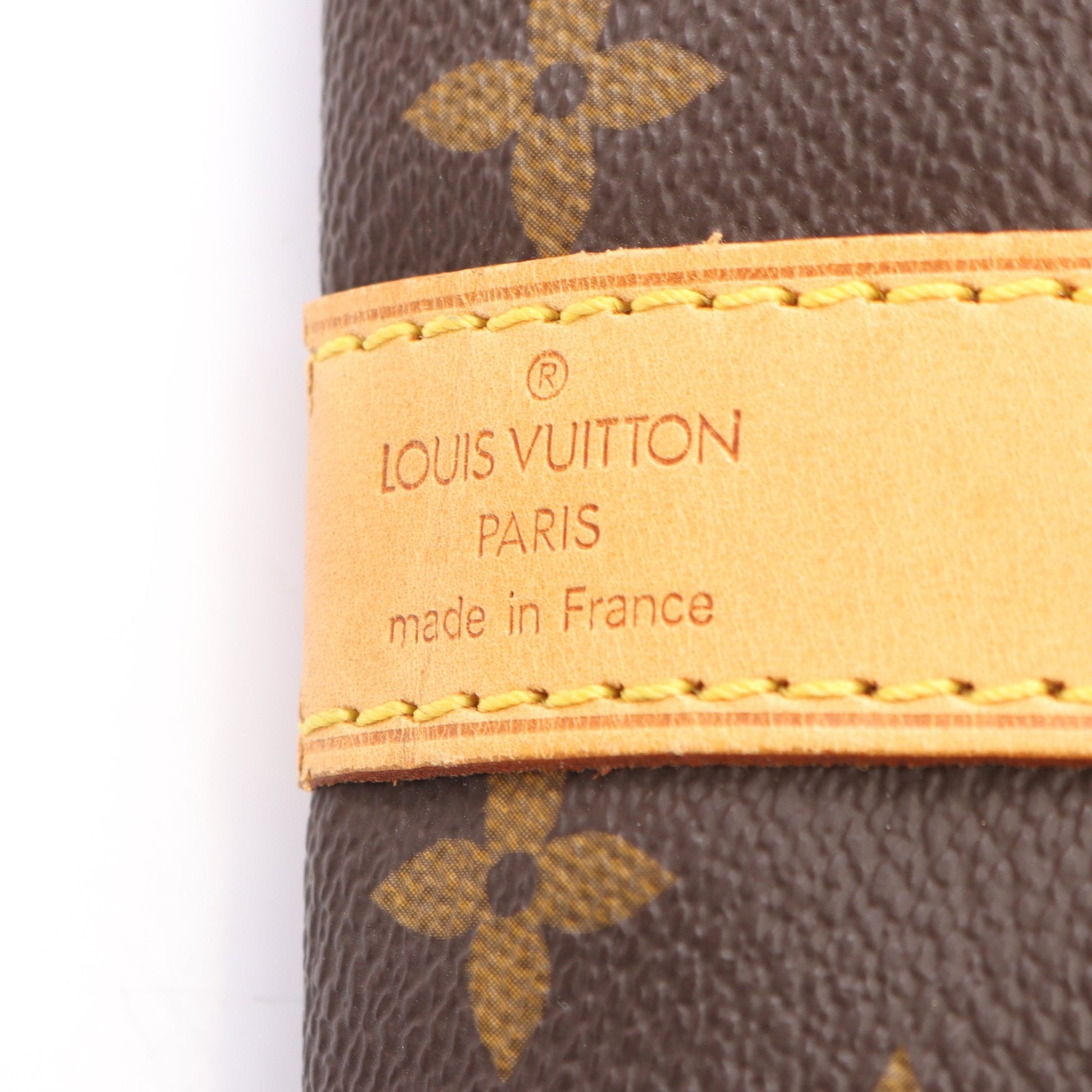 キーポル バンドリエール55 モノグラム 2WAY ボストンバッグ PVC レザー ブラウン ルイヴィトン バッグ LOUIS VUITTON