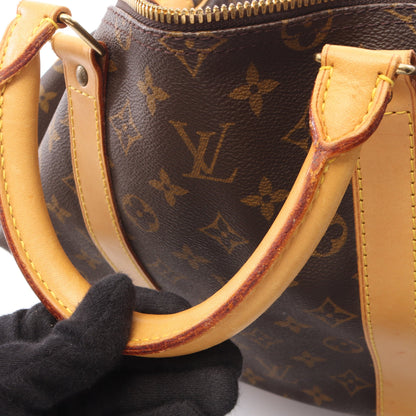 キーポル バンドリエール55 モノグラム 2WAY ボストンバッグ PVC レザー ブラウン ルイヴィトン バッグ LOUIS VUITTON