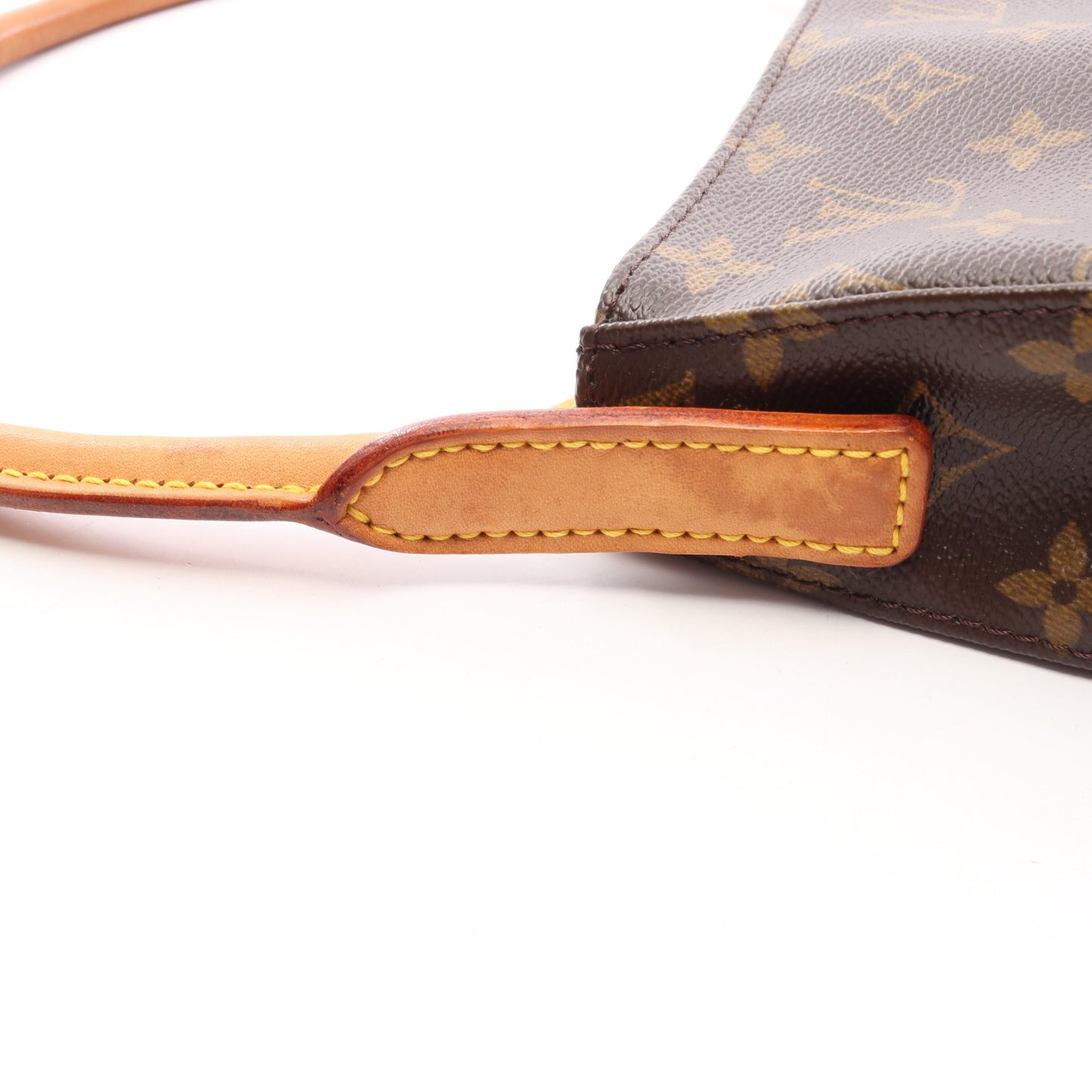 ルーピングMM モノグラム ショルダーバッグ PVC レザー ブラウン ルイヴィトン バッグ LOUIS VUITTON