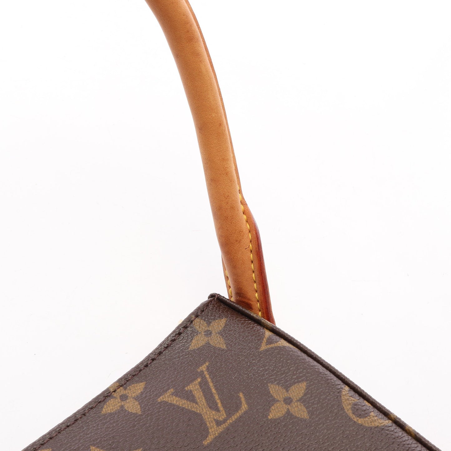 ルーピングMM モノグラム ショルダーバッグ PVC レザー ブラウン ルイヴィトン バッグ LOUIS VUITTON
