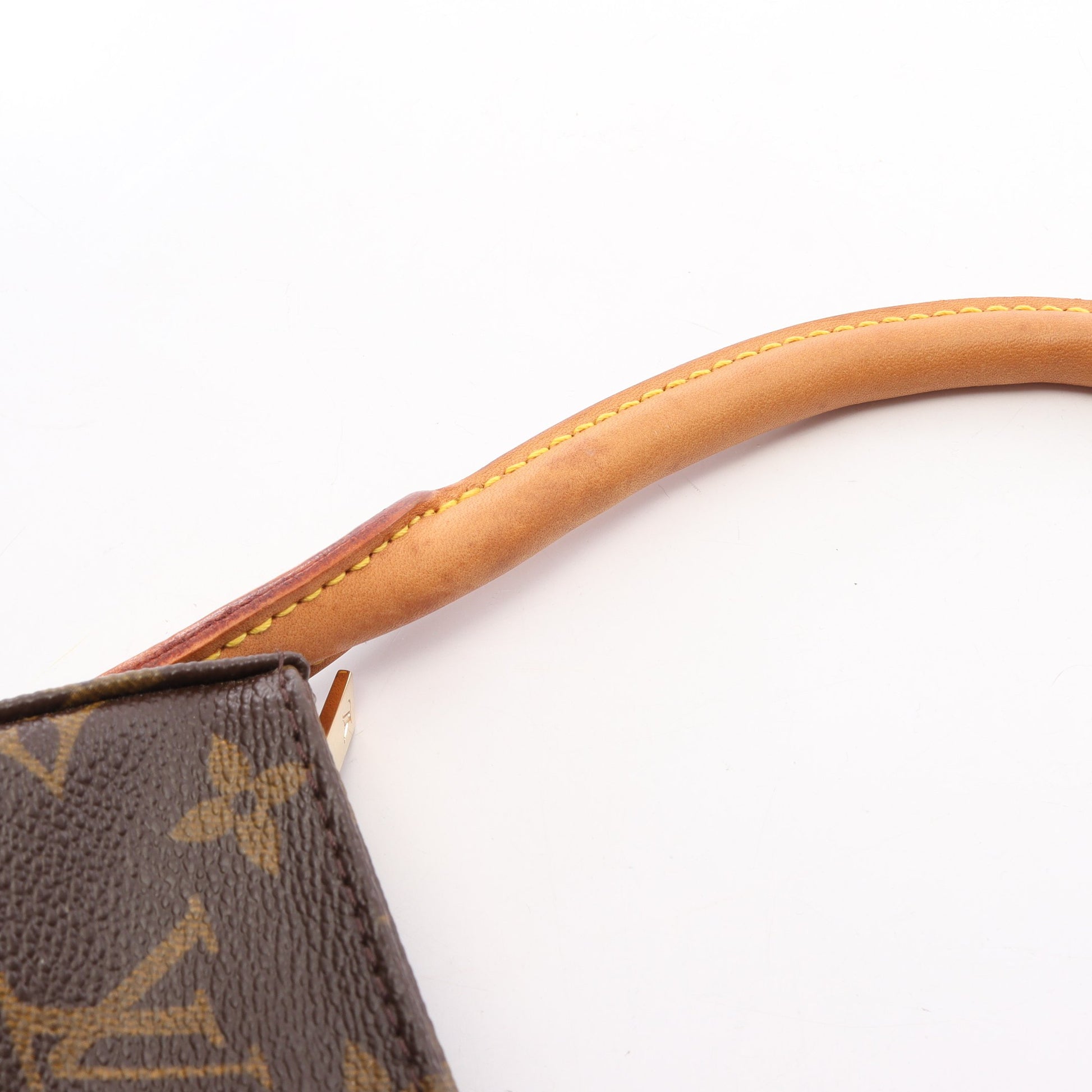 ルーピングMM モノグラム ショルダーバッグ PVC レザー ブラウン ルイヴィトン バッグ LOUIS VUITTON