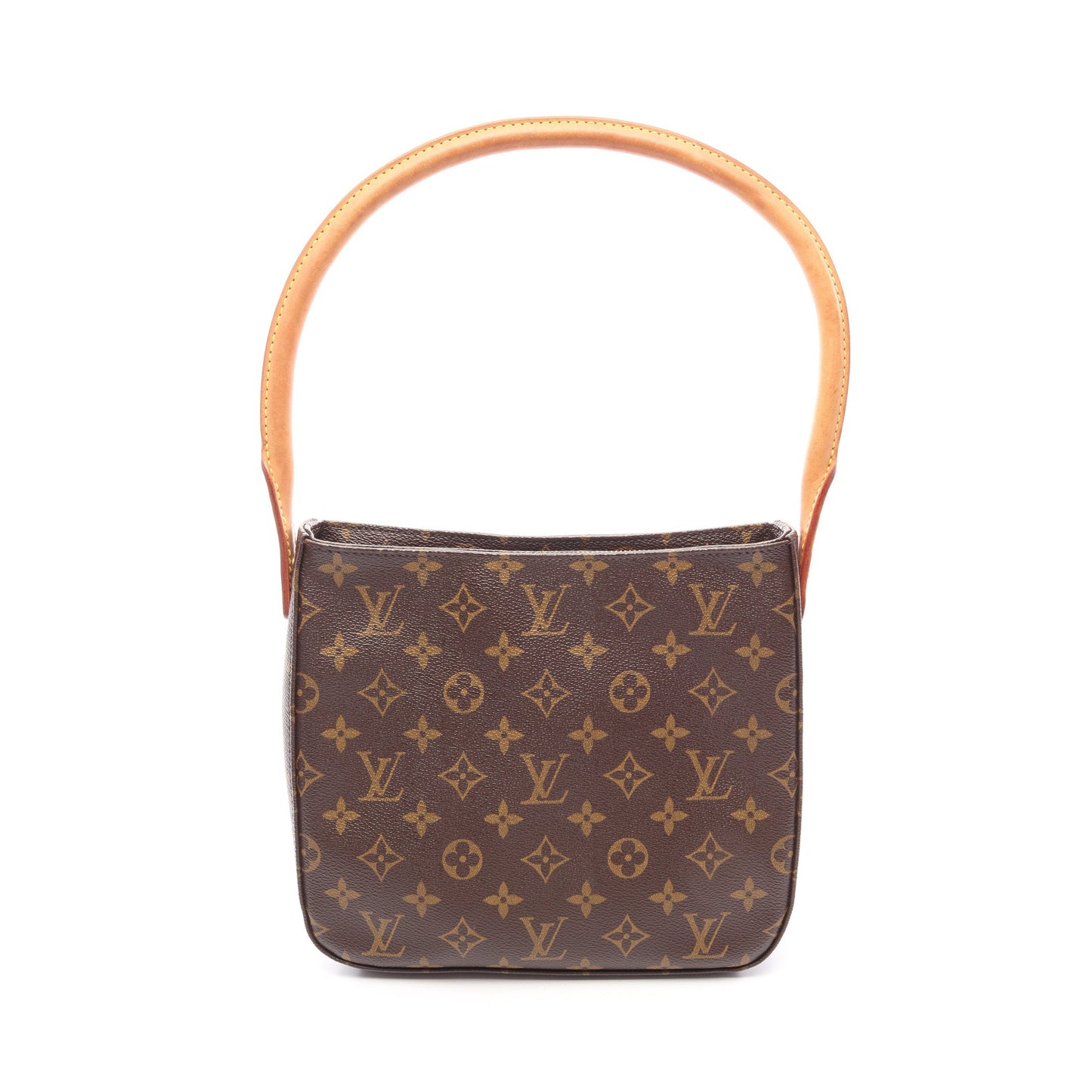ルーピングMM モノグラム ショルダーバッグ PVC レザー ブラウン ルイヴィトン バッグ LOUIS VUITTON