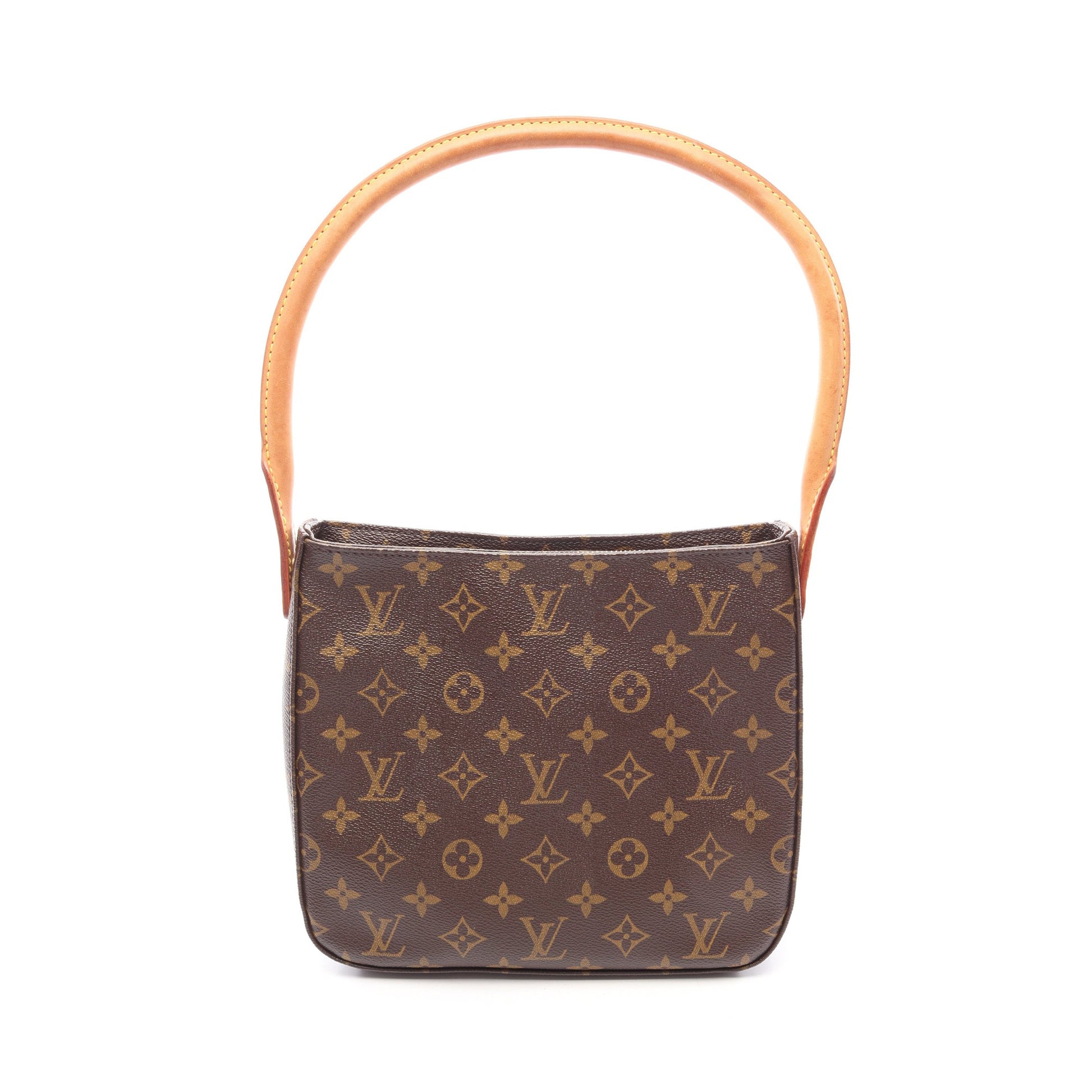 ルーピングMM モノグラム ショルダーバッグ PVC レザー ブラウン ルイヴィトン バッグ LOUIS VUITTON