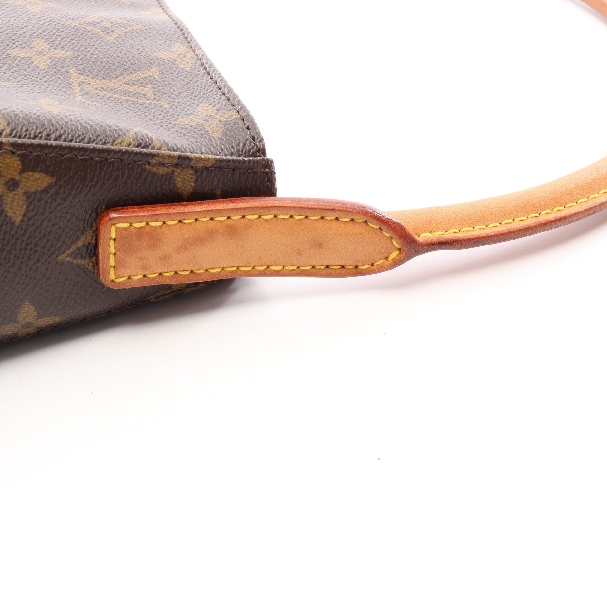 ルーピングMM モノグラム ショルダーバッグ PVC レザー ブラウン ルイヴィトン バッグ LOUIS VUITTON