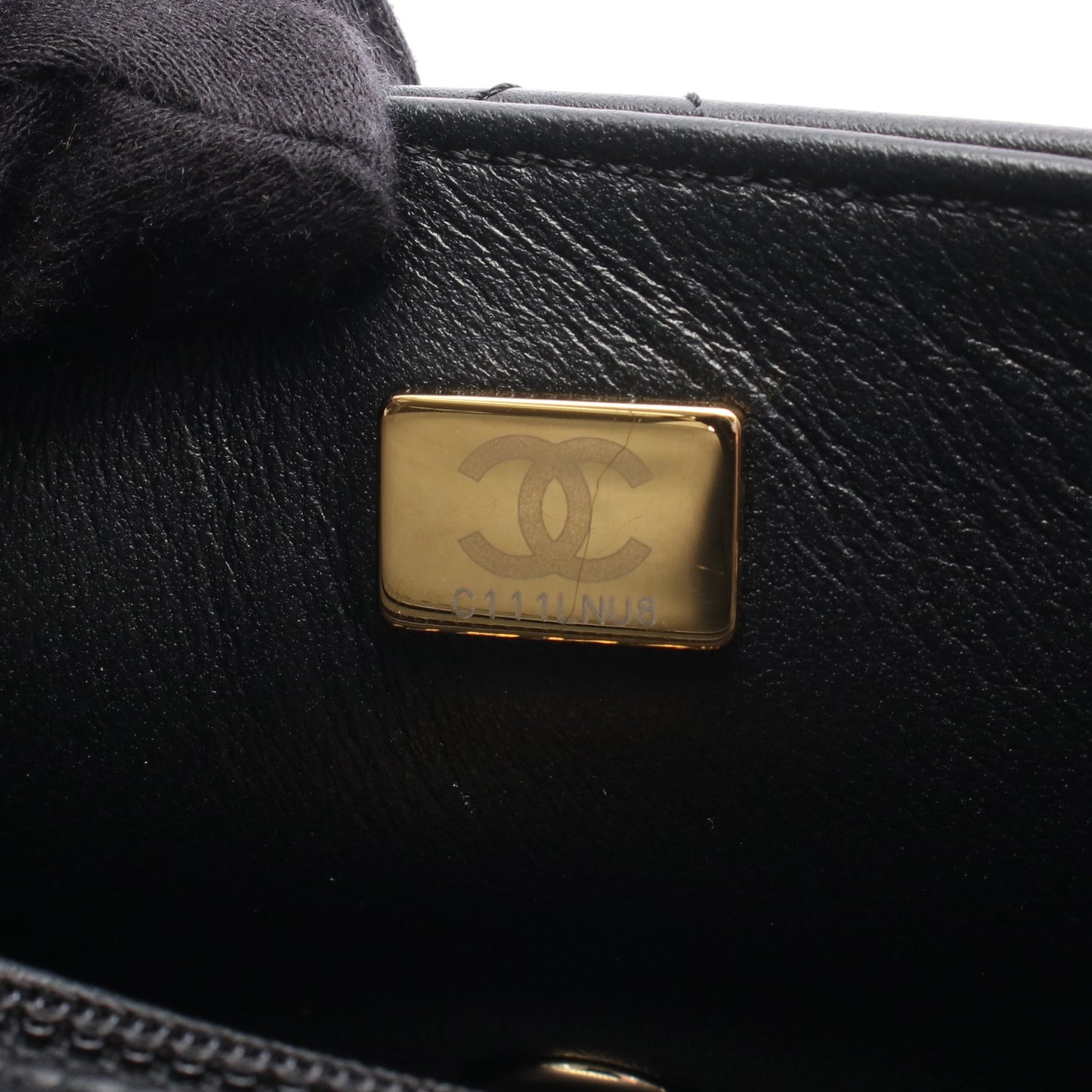 マトラッセ クラッチ チェーンショルダーバッグ ラムスキン ブラック ゴールド金具 シャネル バッグ CHANEL