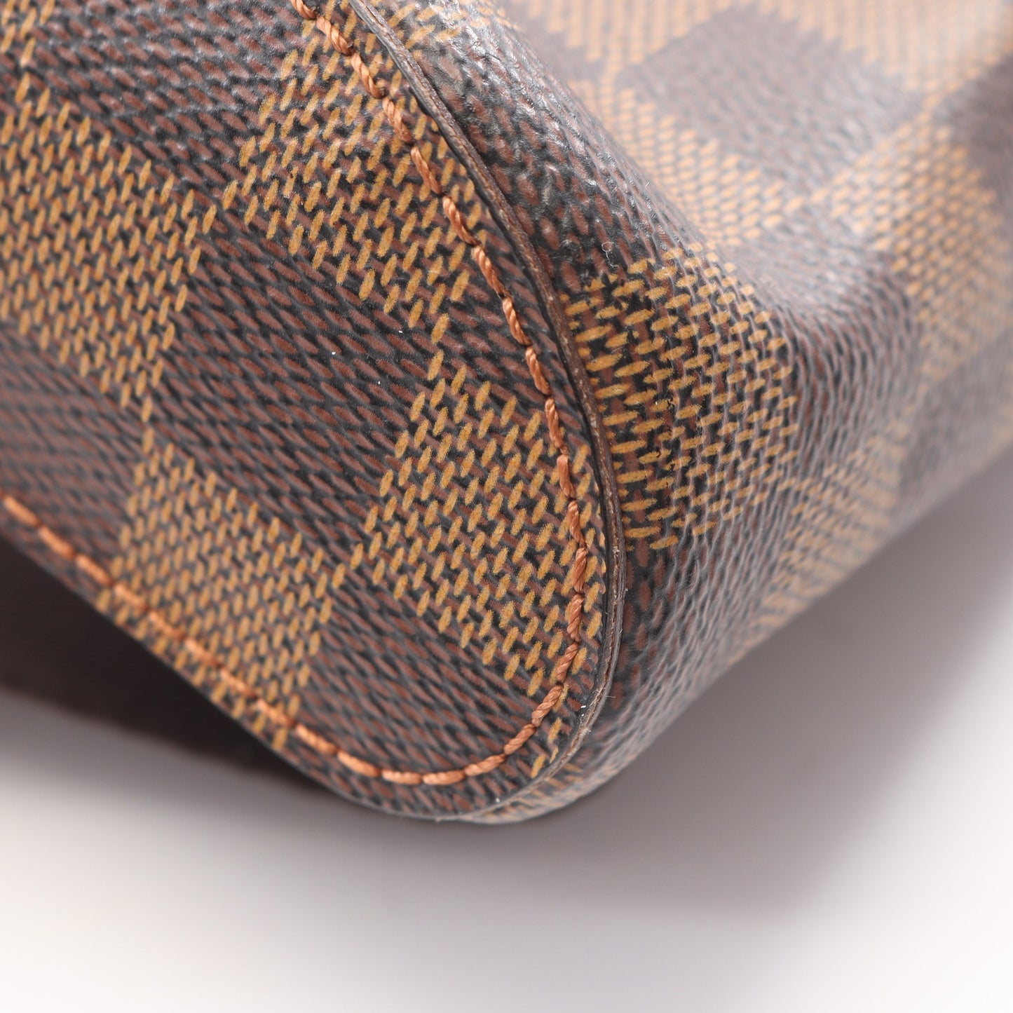 ジェロニモス ダミエエベヌ ボディバッグ PVC ブラウン ルイヴィトン バッグ LOUIS VUITTON