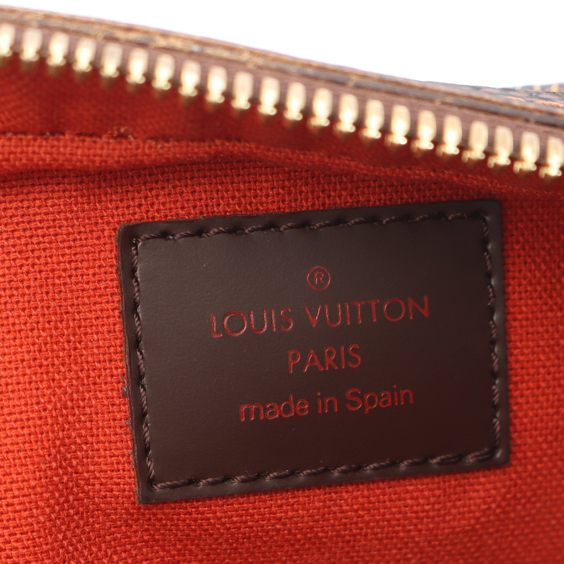 ジェロニモス ダミエエベヌ ボディバッグ PVC ブラウン ルイヴィトン バッグ LOUIS VUITTON