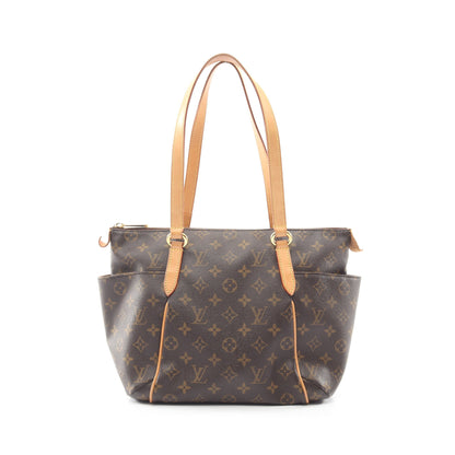 トータリーPM モノグラム ショルダーバッグ トートバッグ PVC レザー ブラウン ルイヴィトン バッグ LOUIS VUITTON